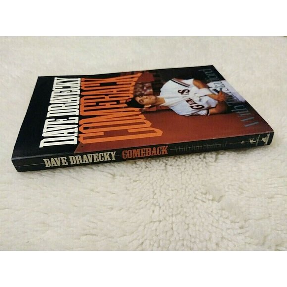 Dave Dravecky Comeback Book Baseball History Cancer Story (1990 Paperback) - Picture 3 of 3